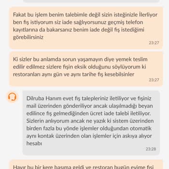Trendyol Yemek Yemek Siparişi Veremiyorum