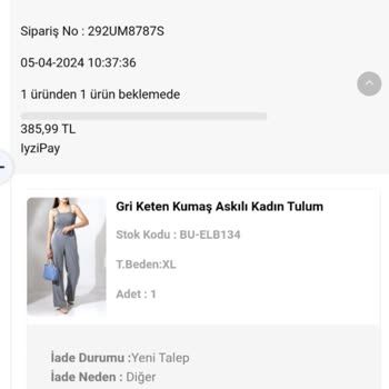 Binbir Butik Sitesi Ücret İadesini Yatırmıyor