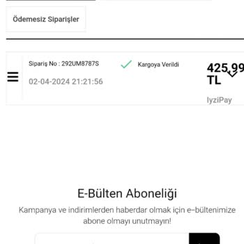 Binbir Butik Sitesi Ücret İadesini Yatırmıyor