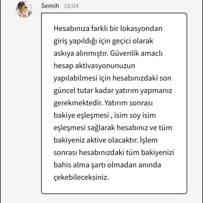 Odeonbet Yardımcı Olmanızı Rica