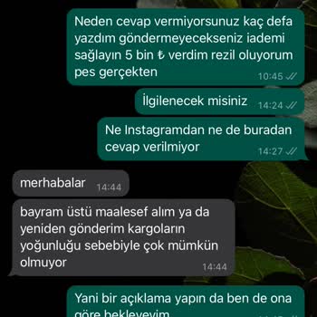 Ok Roses İsimli Firma Şikayet