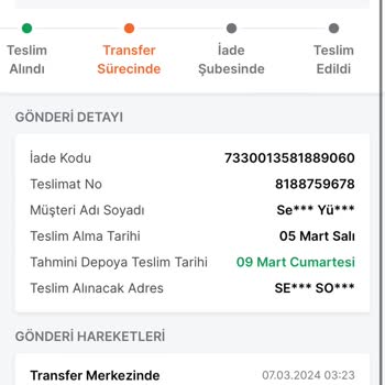 Trendyol Kargo Kaybolması Ve Ödeme Sorunu