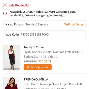 Trendyol Kargo Kaybolması Ve Ödeme Sorunu