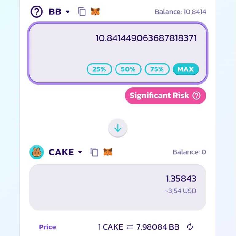 Binance Ve Web3 Pancakeswap Uygulaması Yüzünden Param Gitti