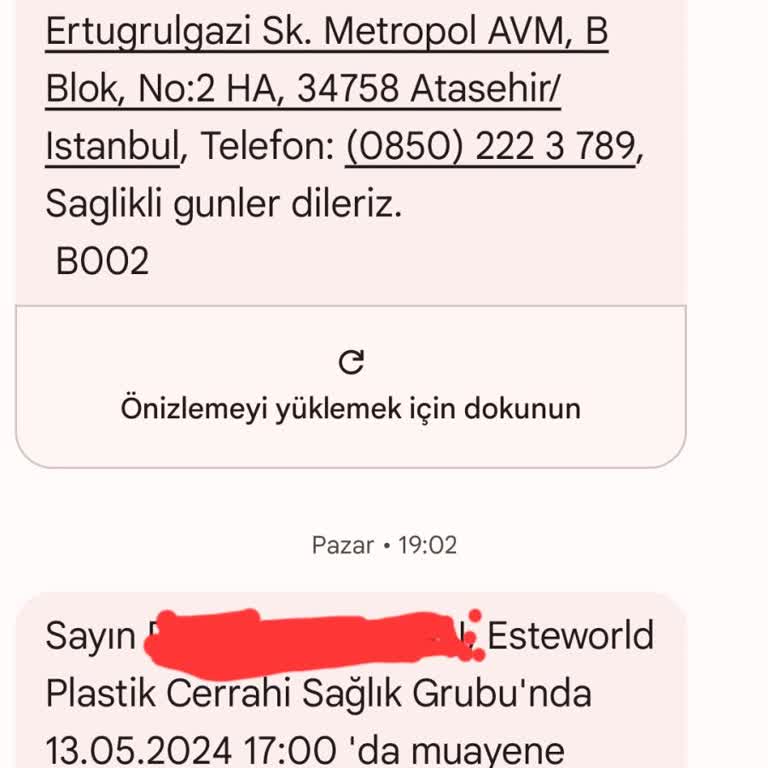 Esteworld Atasehir Saglik Merkezinde 1 Saate Yakin Bekletildim