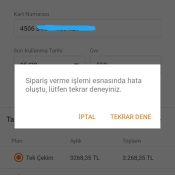Koçtaş İnternet Mağazası Ödeme Almıyor