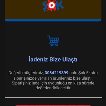 Şok Market Cepte Şok