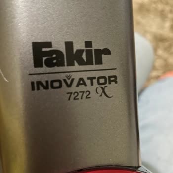 Fakir Ev Aletleri Yeni Süpürgeyi Kullanamıyorum