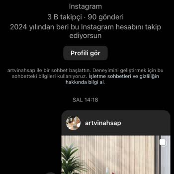 Artvin Ahşap (Instagram: artvinahsap) Instagram Sahte Ahşap Sayfasına Dikkat! Para Göndermeyin