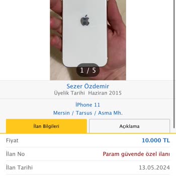 Sahibinden Paramgüvende Adı Altında Sahte Link