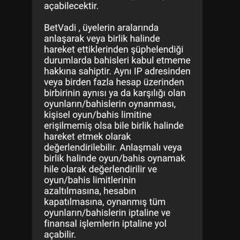 Betvadi Uydurma Sebeplerle Kazancımı Vermiyor