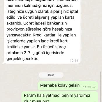 Appleturkiye.com (özel) Sipariş İptali Ve İade Sorunu
