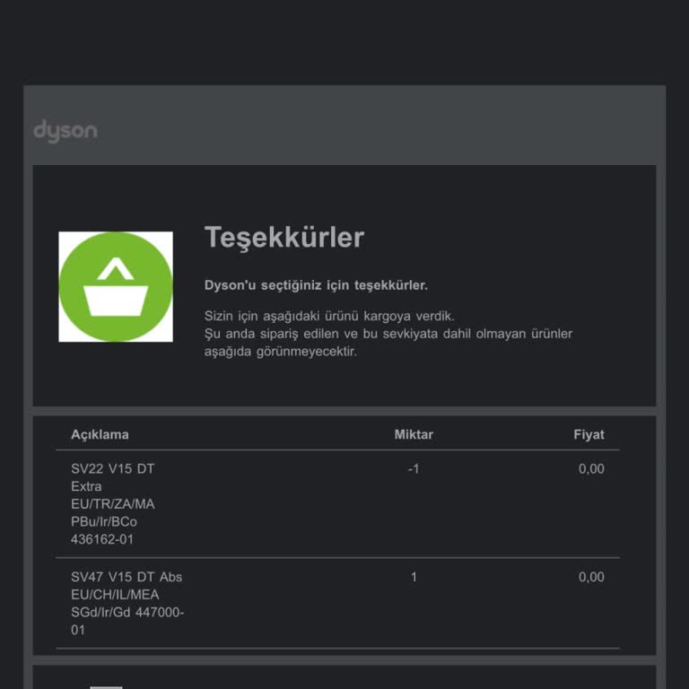 Dyson Müşteri Hizmetleri Tam Bir Hayal Kırıklığı