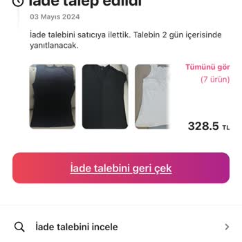 Gardrops'ta İade Yapılamıyor!