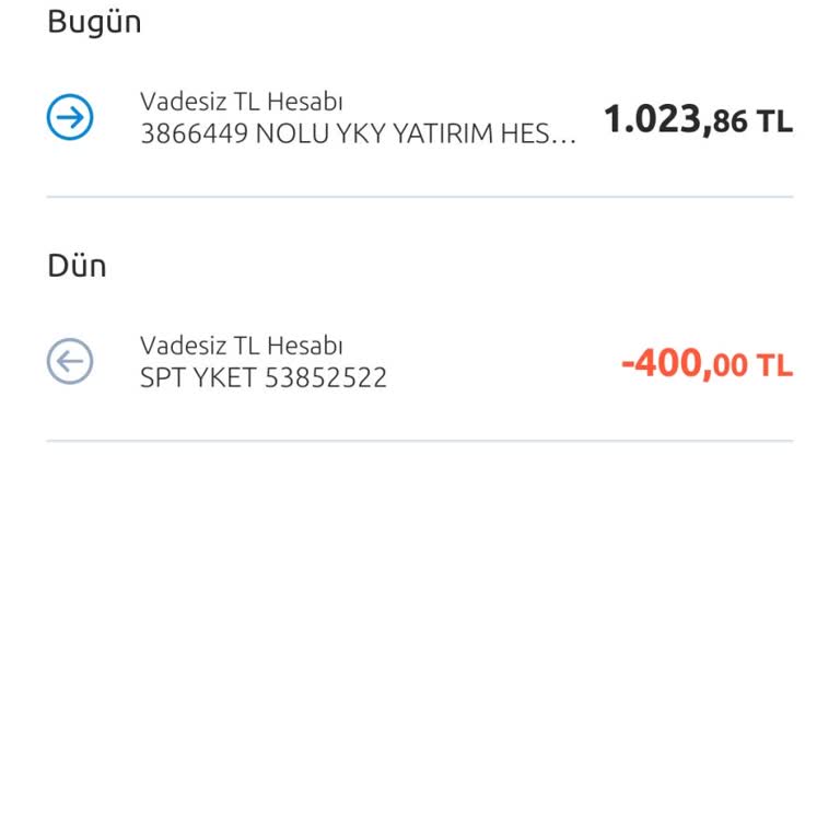 Yapı Kredi Spt Yket Kesintisi