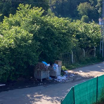Sarıyer Belediyesi Çöpe Atılan Çöplerin Zamanında Toplanmaması
