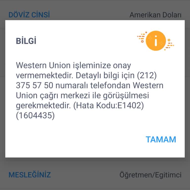 My Western Union Transaction Blocked Xolvie