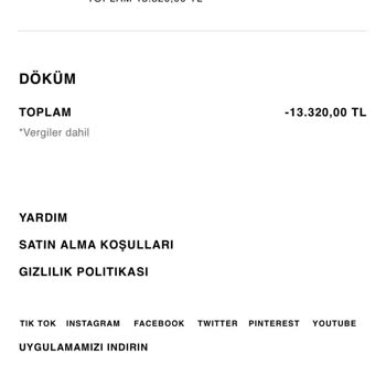 Zara İade De Eksik Ürün Yattı