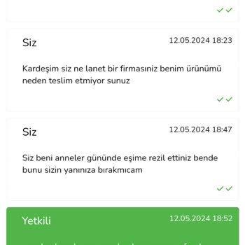 ÇiçekSepeti Çiçek Sepetinden Ürün Alımı Yapmayın