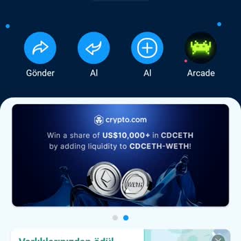 Crypto.com Defi Walet Ve ETH Üçü