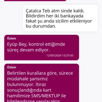 QNB Finansbank ATM Para İadesini Bekletiyor.