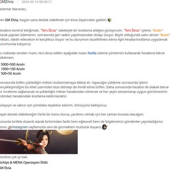 Klasgame Oyun Kodu Mağduriyeti Ve Müşteri Hizmetleri Sorunu