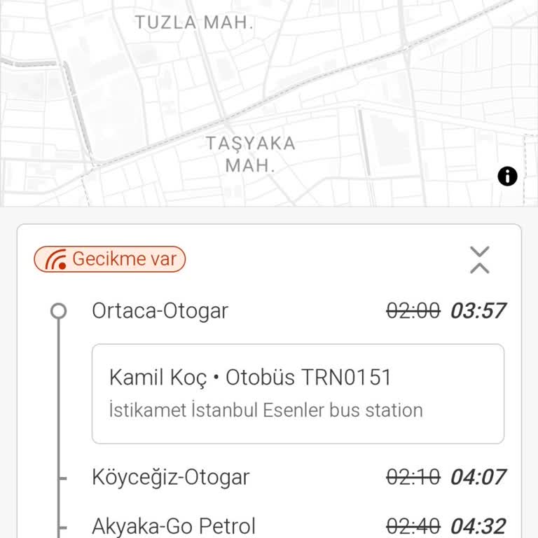 Kamil Koç Firması 2 Saat Gecikmeli Gelmeyen Otobüs...