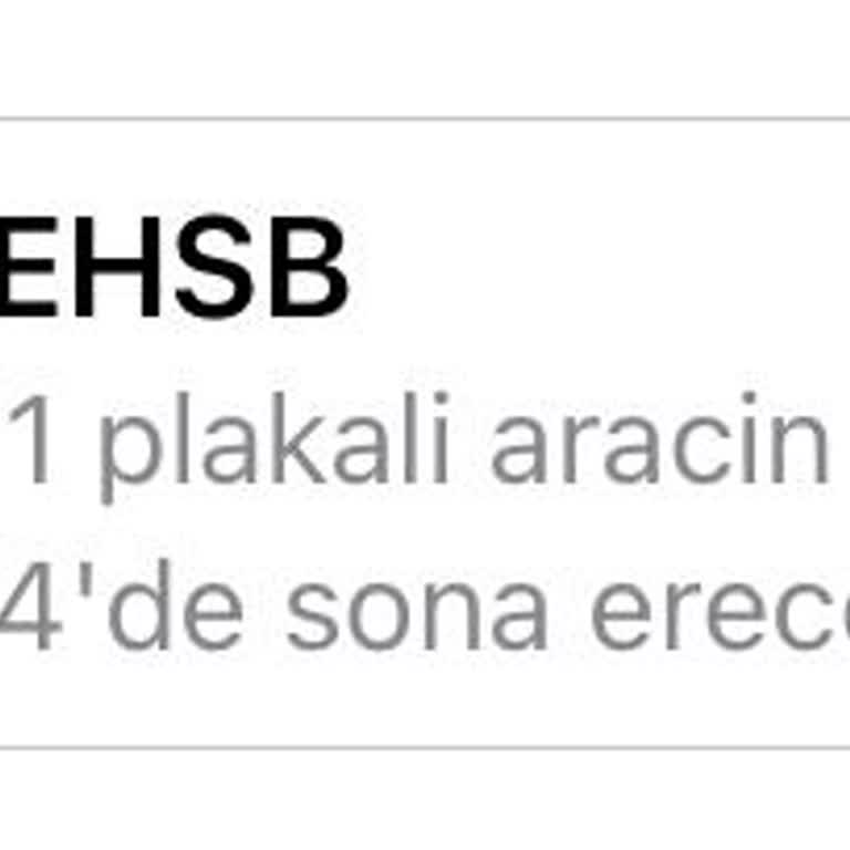 Güvence Hesabı Güvencehsb Tarafından Gelen Mesaj