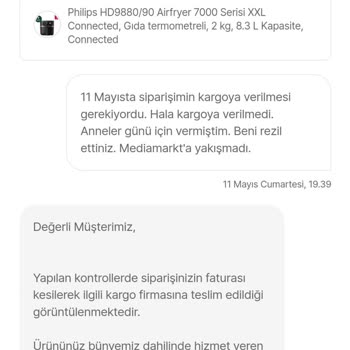 Media Markt Siparişimin Akıbeti Nedir?