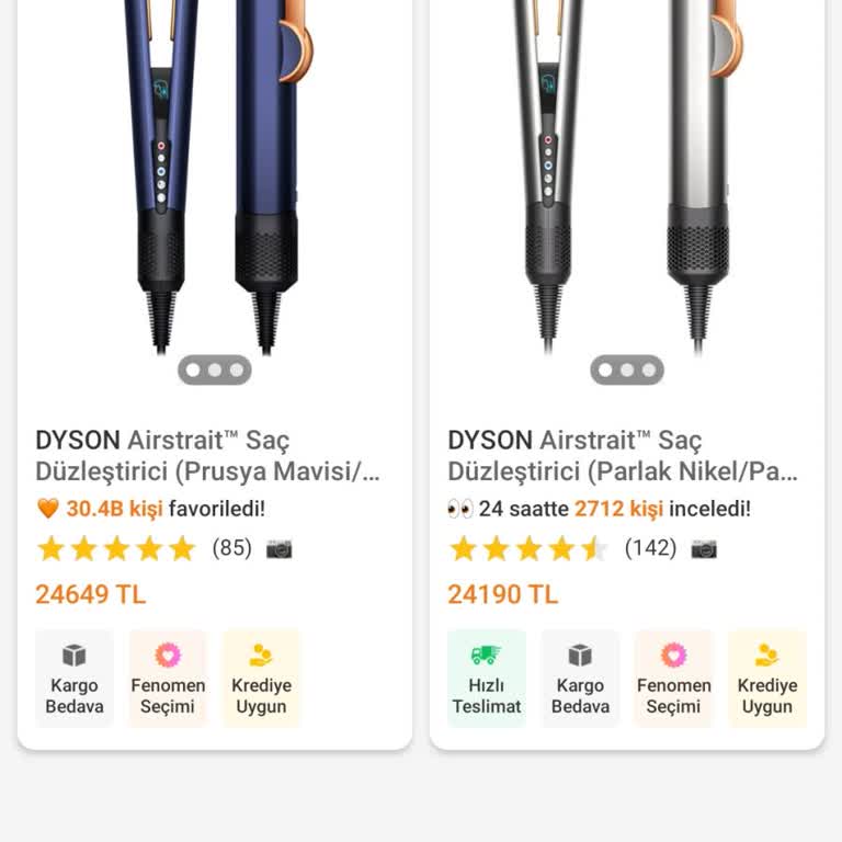 Trendyol Dyson Airstrait Stokçuluğu Yapanlar