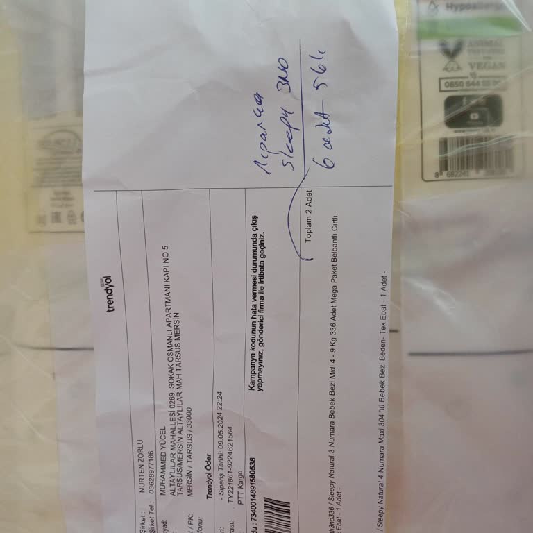 Zorsam Eksik Ürün Gönderdiniz