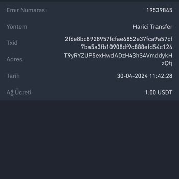 Cross Group USDT Müşteri Hizmetleri Şikayet