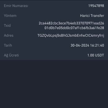 Cross Group USDT Müşteri Hizmetleri Şikayet
