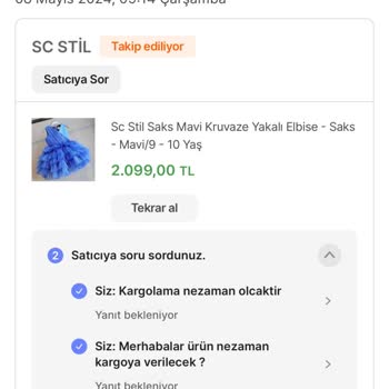 Hepsiburada Ürünüm Bizi Ulaşmadı