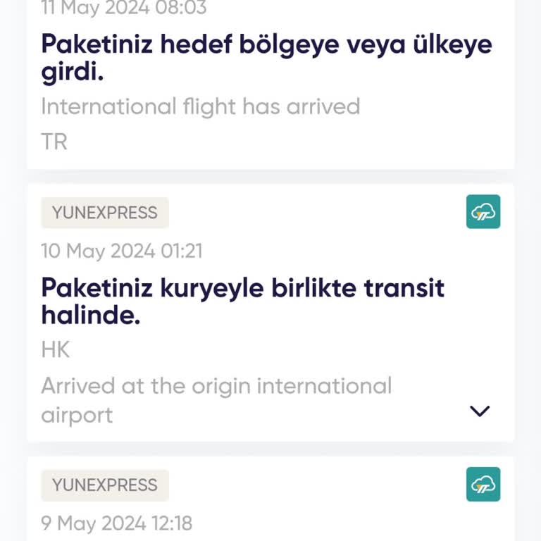 YunExpress Gelmeyen Kargo, İade Edilmeyen Ücret!