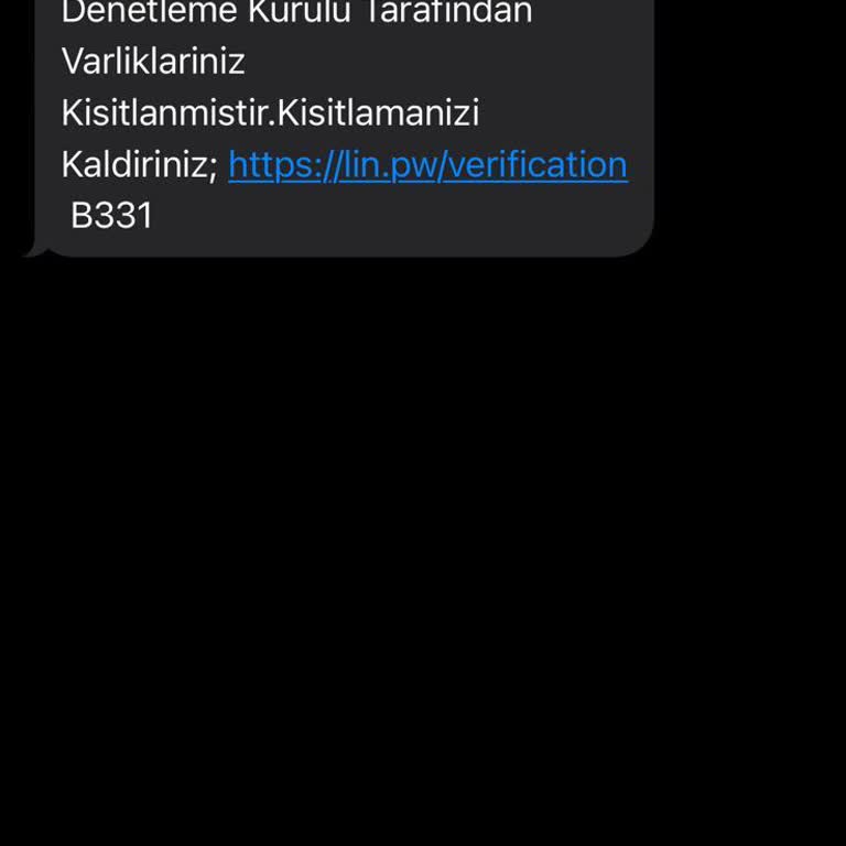 Binance Hesabınız Kısıtlandı Mesajı