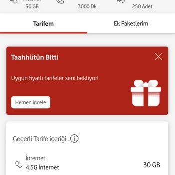 Vodafone Onaysız Fatura Yükseltmesi