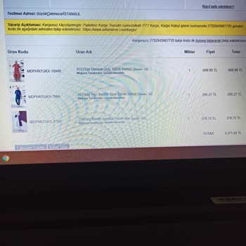 Sefamerve Giyim Sitesi Ulaşmayan Siparişler