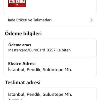 Amazon'da İptal Edilen Kitap Siparişi Ve İade Sorunu