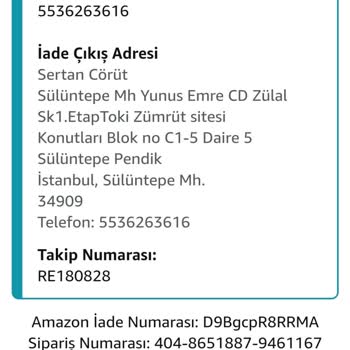 Amazon'da İptal Edilen Kitap Siparişi Ve İade Sorunu
