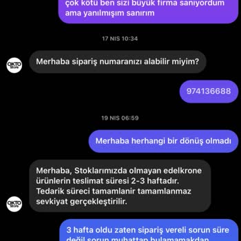 OktoStore 45 Gün Bekleyiş: İletişimde Sessizlik