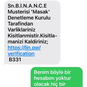 Binance Ne Olduğunu Bile Bilmediğim Mesaj