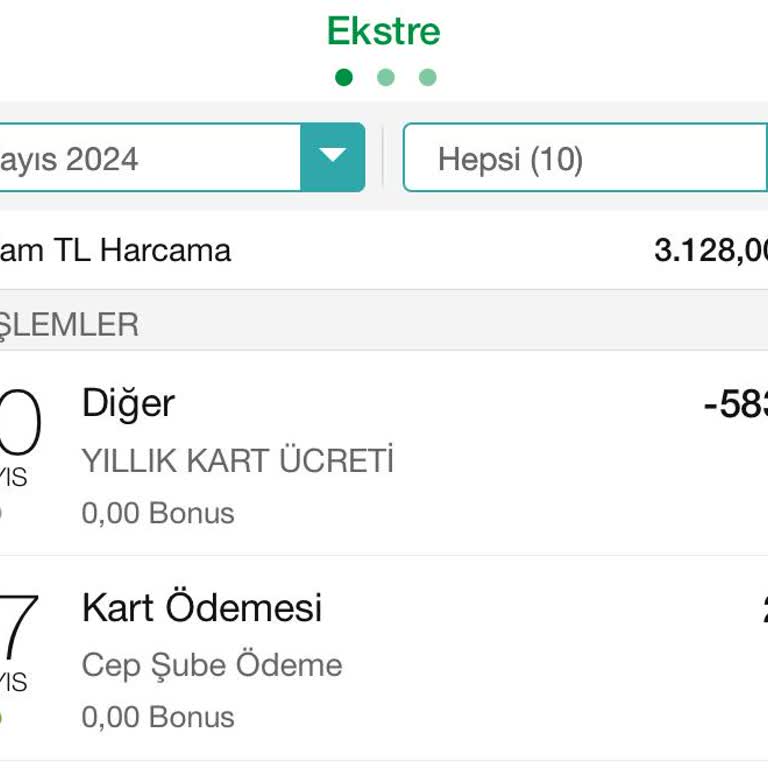 Garanti BBVA Yıllık Aidat İadesi Talep Ediyorum