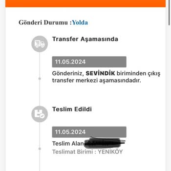MNG Kargo Teslim Edildi Yazıyor Ama Ancak Gelmiş