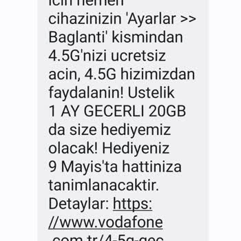 Vodafone Müşteriye Yaptırım Uyguluyor...