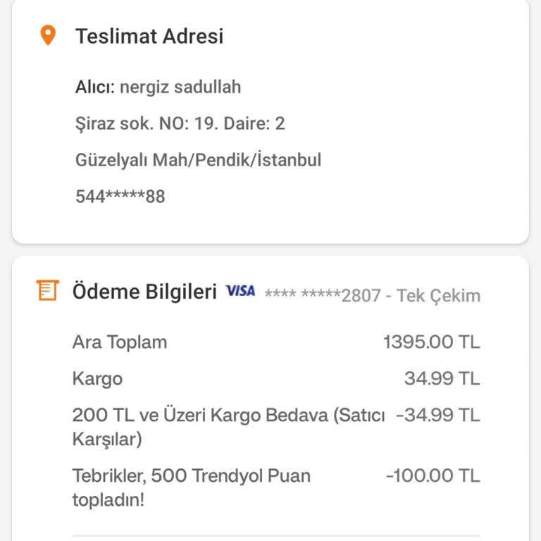 Trendyol İade Ücretim Eksik