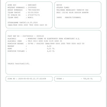 MoneyPay Money Payda Yaşadığım