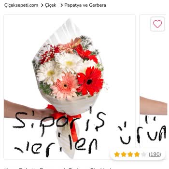 ÇiçekSepeti Anneler Günü Siparişim Eksik Geldi