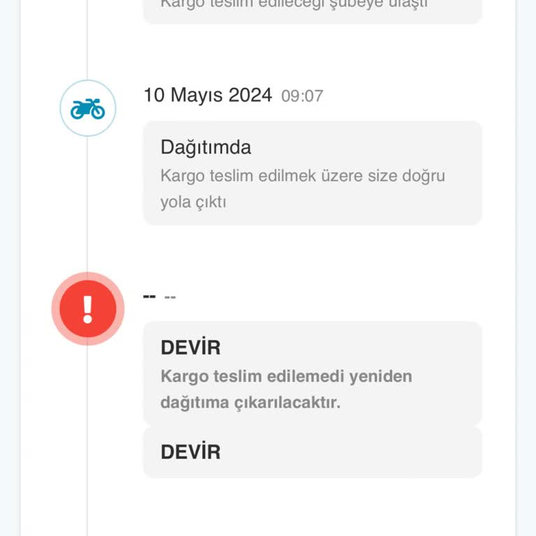 Takolog Kargom 3-4 Gündür Dağıtılacak Olarak Gözüküyorum Ama Gelmedi