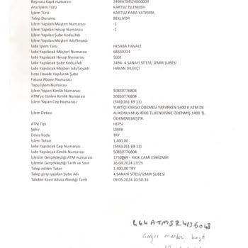 Ziraat Bankası ATM'si Paraya El Koydu Eksik Ödeme Yapıldı